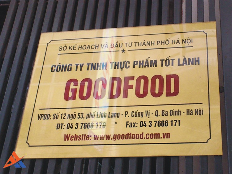 Biển Quảng Cáo Công Ty mẫu B02